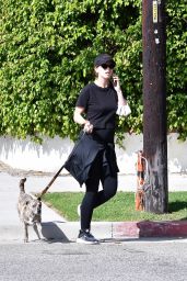 Katherine Schwarzenegger - Walking Her Dog in Brentwood 05/02/2020