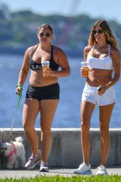 Kelly Bensimon With Her Daughter in Palm Beach 05/01/2020