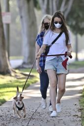 Lily Collins in Casual Chic Outfit - with her mother Jill Tavelman in LA 05/08/2020