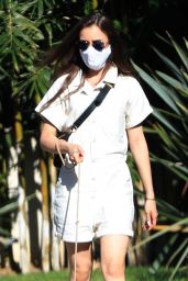 Lily Collins - Stroll in Beverly Hills 05/07/2020
