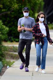 Lily Collins - Stroll in Beverly Hills 05/12/2020