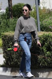 Lucy Hale in Casual Outfit 05/19/2020
