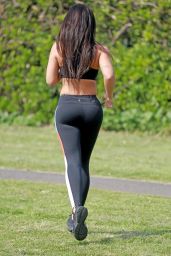 Lydia Clyma in Workout Outfit - Daily Exercise 05/08/2020