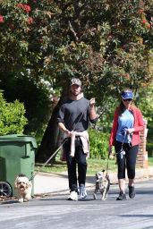 Maria Shriver and Son Patrick Schwarzenegger - Out in Brentwood 05/10/2020