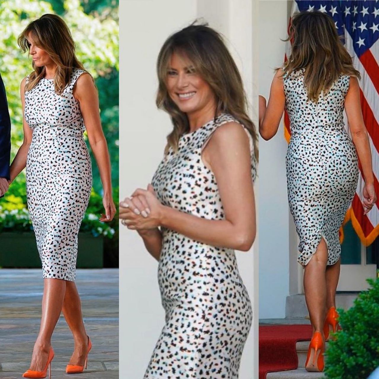 Melania Trump Outfit 05/17/2020 • CelebMafia