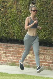 Mia Goth - Jogging in Pasadena 05/12/2020