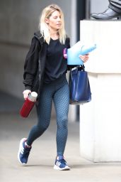 Mollie King - Leaving the BBC Radio One Studios in London 05/24/2020
