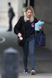 Mollie King - Leaving the BBC Radio One Studios in London 05/24/2020