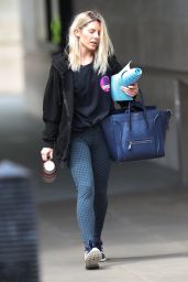 Mollie King - Leaving the BBC Radio One Studios in London 05/24/2020