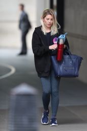 Mollie King - Leaving the BBC Radio One Studios in London 05/24/2020