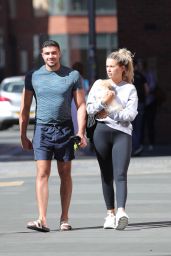 Molly Mae Hague With Boyfriend Tommy Fury Out in Manchester 05/29/2020