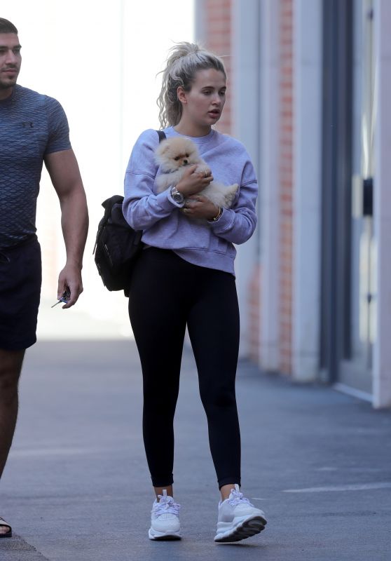 Molly Mae Hague With Boyfriend Tommy Fury Out in Manchester 05/29/2020