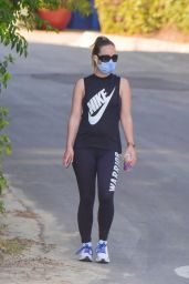 Olivia Wilde in Sporty Outfit - Hike in Los Angeles 05/09/2020