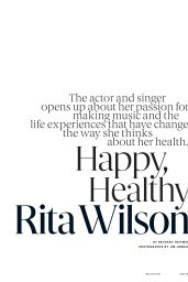 Rita Wilson - Health Magazine June 2020 Issue