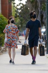 Tilda Cobham-Hervey and Dev Patel - Go Shopping at Erewhon Market in West Hollywood 05/09/2020
