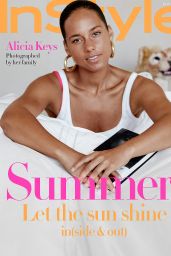 Alicia Keys - InStyle US July 2020 Cover and Photos
