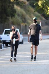 Ashley Benson and G-Eazy - Hike Together in LA 06/25/2020