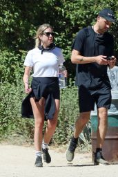 Ashley Benson Outfit - Hiking in Los Angeles 06/13/2020