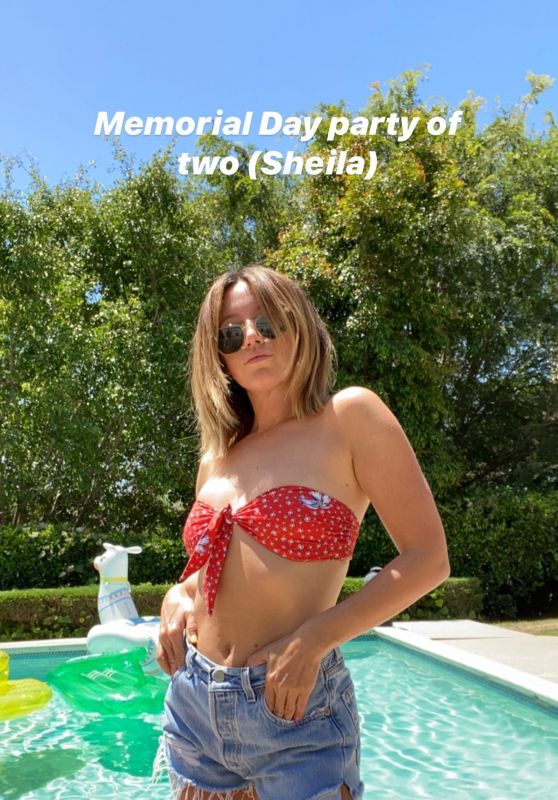 Ashley Tisdale - Social Media Photos and Video 06/09/2020
