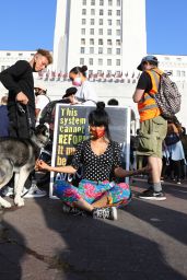 Bai Ling - Protest in Los Angeles 06/04/2020