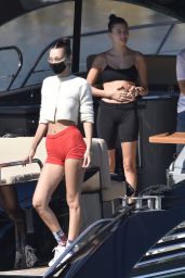 Bella Hadid on a Yacht in Sardinia 06/23/2020