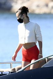 Bella Hadid on a Yacht in Sardinia 06/23/2020