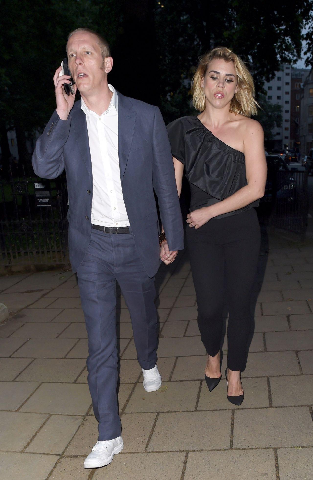 Billie Piper And Laurence Fox - Arriving For The Glamour Awards In ...