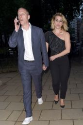 Billie Piper and Laurence Fox - Arriving For the Glamour Awards in London 06/08/2020
