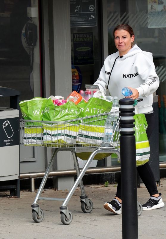 Coleen Rooney - Grocery Shopping at Waitrose Supermarket Cheshire 06/09/2020