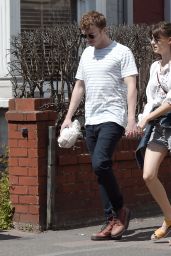 Daisy Edgar-Jones and Her Boyfriend Tom Varey - Out in London 06/14/2020