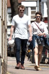 Daisy Edgar-Jones and Her Boyfriend Tom Varey - Out in London 06/14/2020