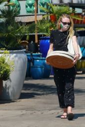 Dakota Fanning - Outside a Plant Nursery in LA 06/04/2020