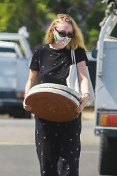 Dakota Fanning - Outside a Plant Nursery in LA 06/04/2020