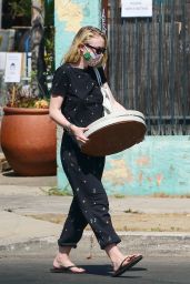 Dakota Fanning - Outside a Plant Nursery in LA 06/04/2020