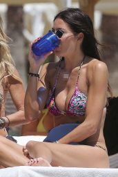 Elisabetta Gregoraci in a Bikini at a Beach in Forte Dei Miami 06/21/2020