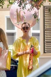 Elle Fanning – Birthday Party in Studio City 06/15/2020