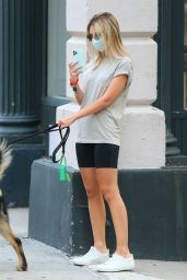 Emily Ratajkowski - Walking Her Dog in NYC 06/30/2020