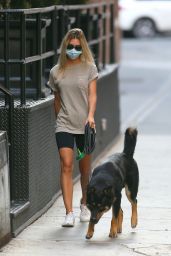 Emily Ratajkowski - Walking Her Dog in NYC 06/30/2020