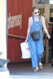 Emma Roberts in Street Outfit - Leaving CVS in Studio City 06/15/2020