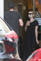 Emma Roberts - Out in Larchmont Village in Los Angeles 06/06/2020