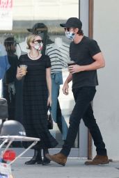 Emma Roberts - Out in Larchmont Village in Los Angeles 06/06/2020