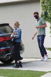 Emma Roberts - Visiting a Friend in Beverly Hills 06/06/2020