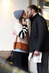 Emma Watson Kissing Her Boyfriend Leo Robinton 04 24 2020 Celebmafia