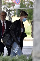 Hailey Rhode Bieber Outfit - Leaving Sardinia 06/27/2020