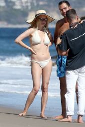 Heather Graham in a Bikini - Beach in Malibu 06/08/2020