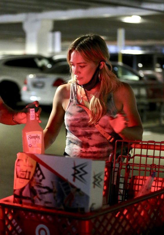 Hilary Duff - Shopping in Target in LA 06/21/2020