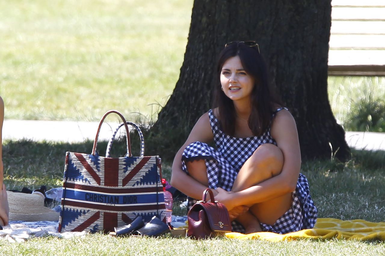 Jenna Coleman - Out For a Picnic in London 06/25/2020 * CelebMafia.