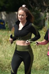 Jess Impiazzi - Jogging in Surrey 06/16/2020