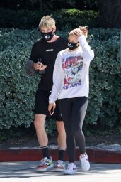 Josie Canseco and Logan Paul Heads to the Gym in Encino 06/25/2020