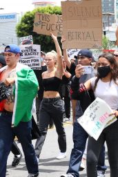 Josie Canseco - Protesting in Hollywood 06/02/2020